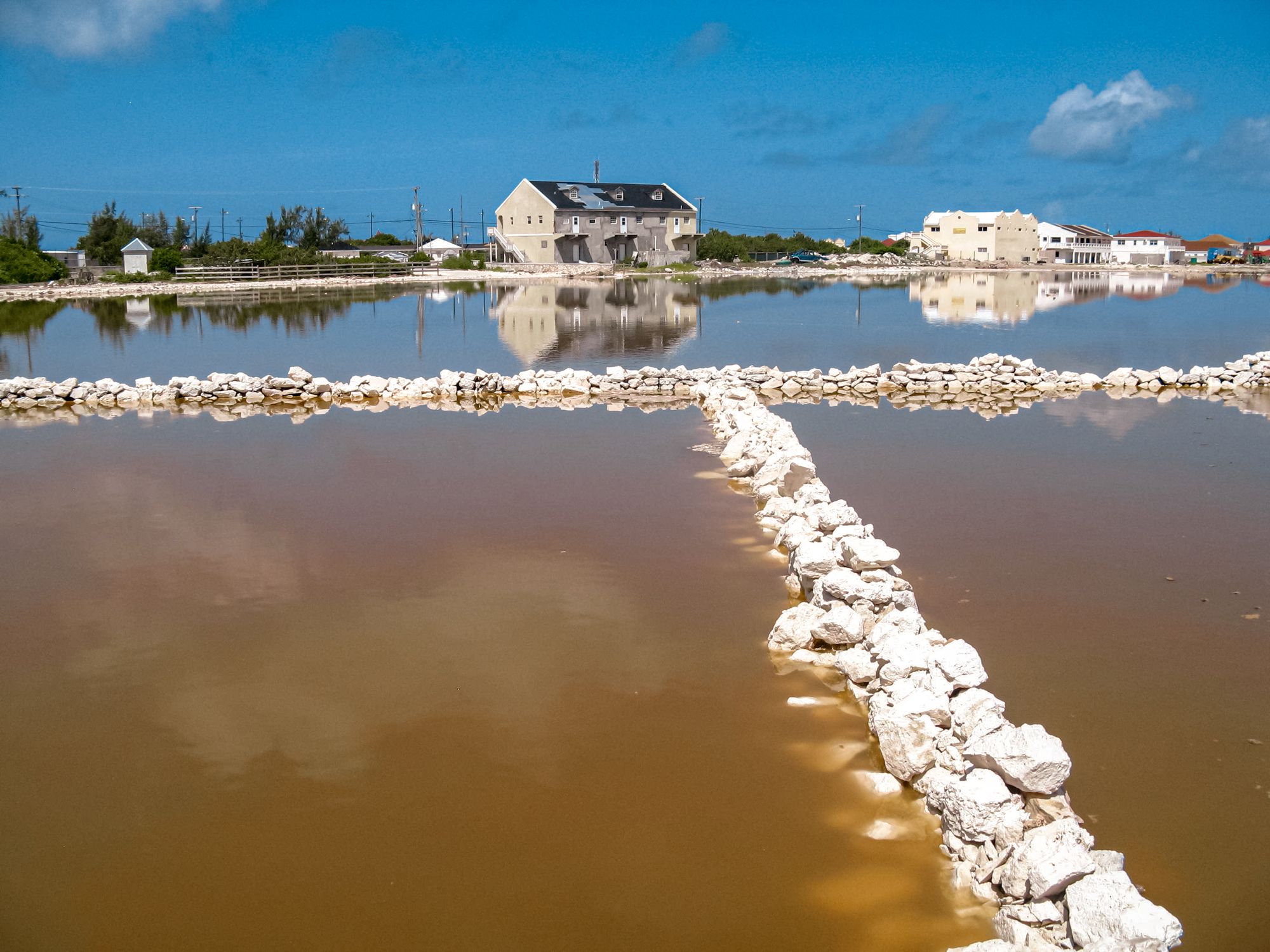 Turks Caicos Salt Evaporations