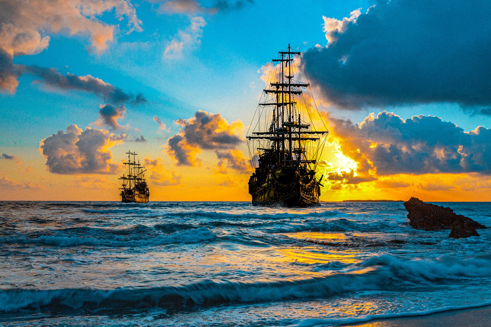 pirates of the caribbean ship