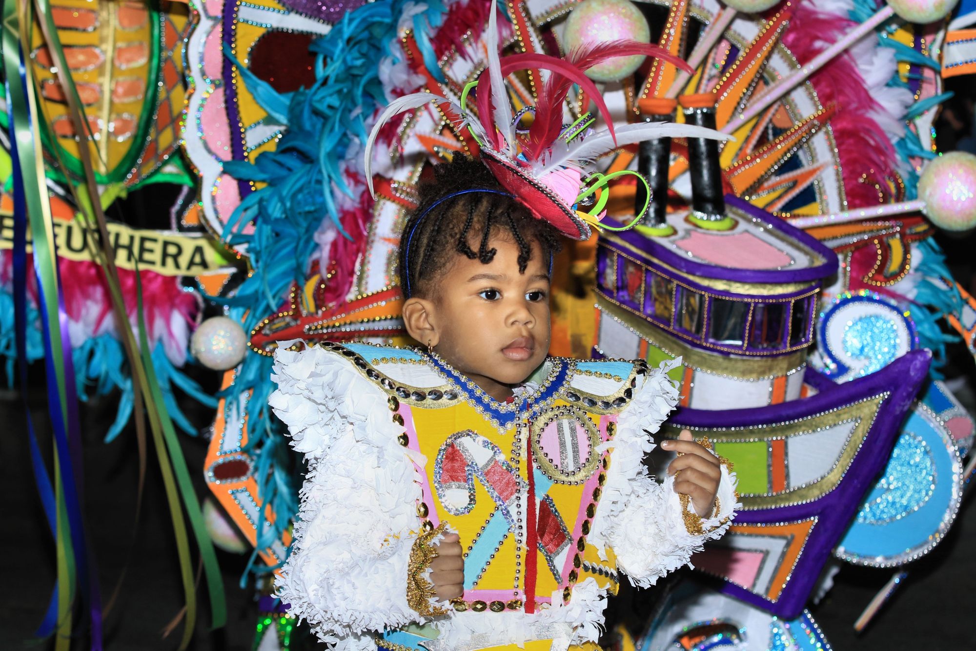 Little girl at carnival